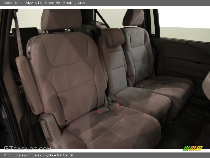 Ocean Mist Metallic / Gray 2009 Honda Odyssey EX