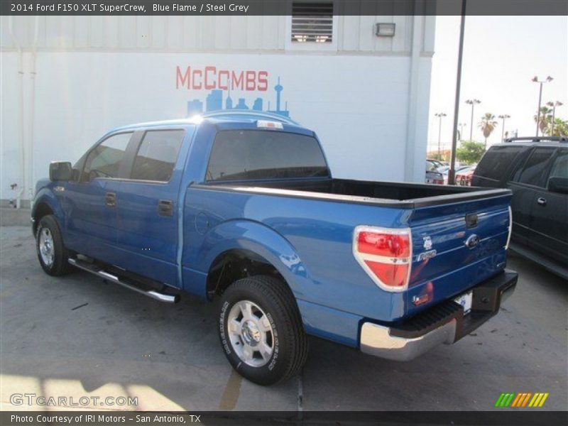 Blue Flame / Steel Grey 2014 Ford F150 XLT SuperCrew