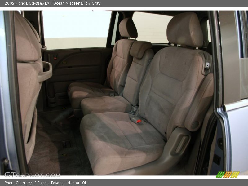 Ocean Mist Metallic / Gray 2009 Honda Odyssey EX