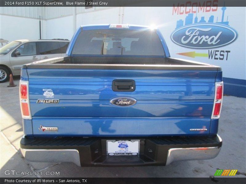 Blue Flame / Steel Grey 2014 Ford F150 XLT SuperCrew