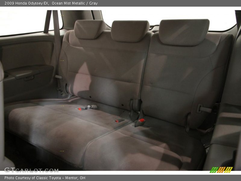 Ocean Mist Metallic / Gray 2009 Honda Odyssey EX