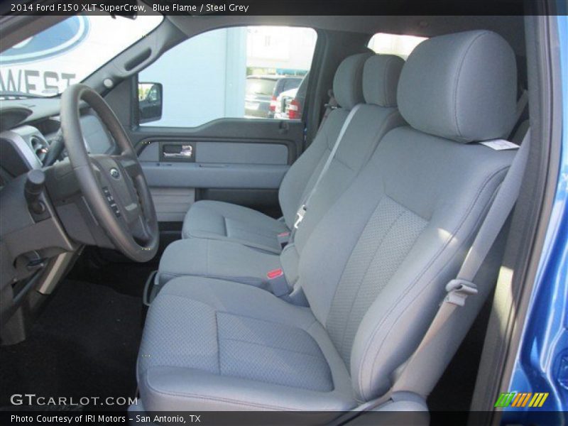 Blue Flame / Steel Grey 2014 Ford F150 XLT SuperCrew