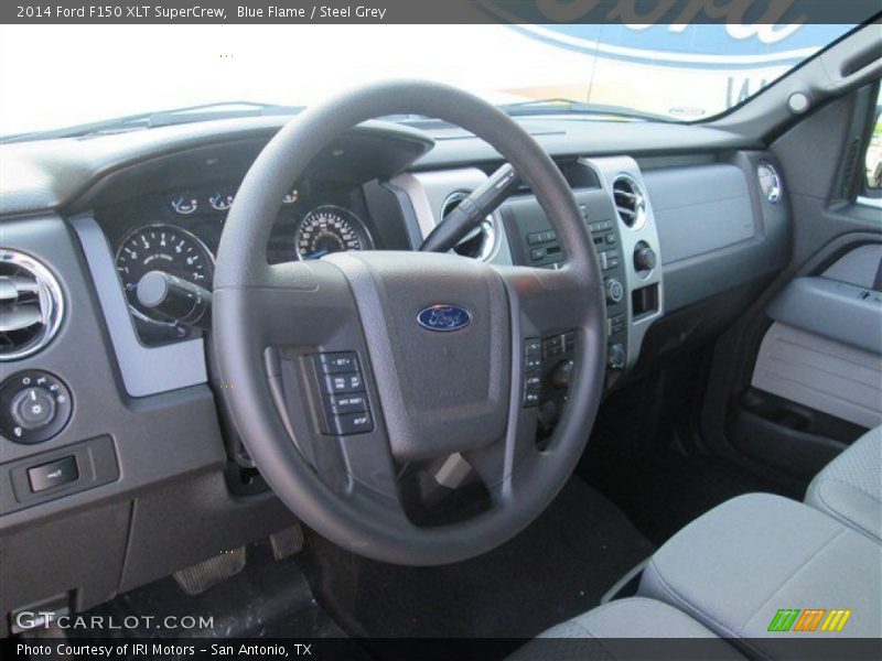 Blue Flame / Steel Grey 2014 Ford F150 XLT SuperCrew