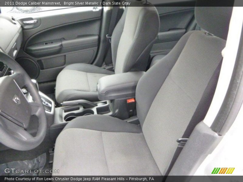 Bright Silver Metallic / Dark Slate Gray 2011 Dodge Caliber Mainstreet