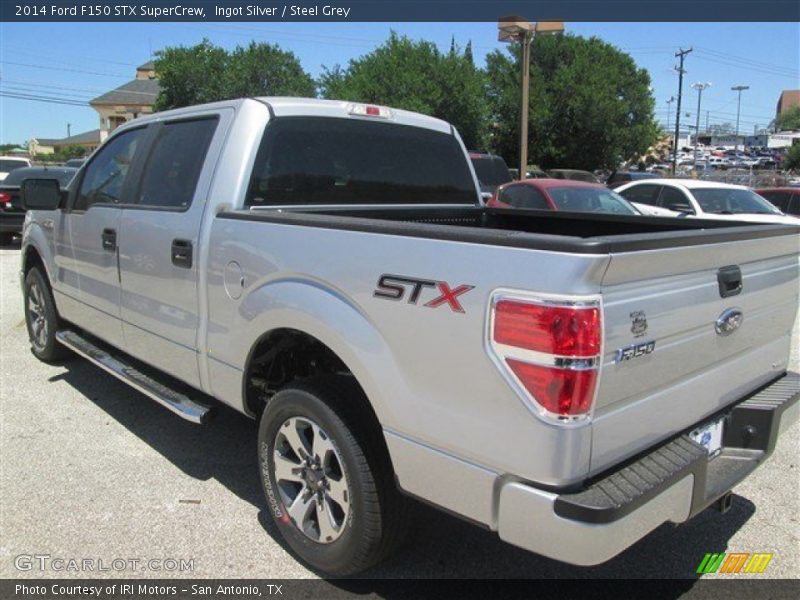 Ingot Silver / Steel Grey 2014 Ford F150 STX SuperCrew