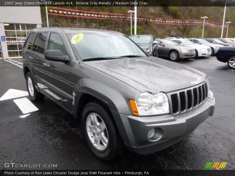 Mineral Gray Metallic / Medium Slate Gray 2007 Jeep Grand Cherokee Laredo 4x4