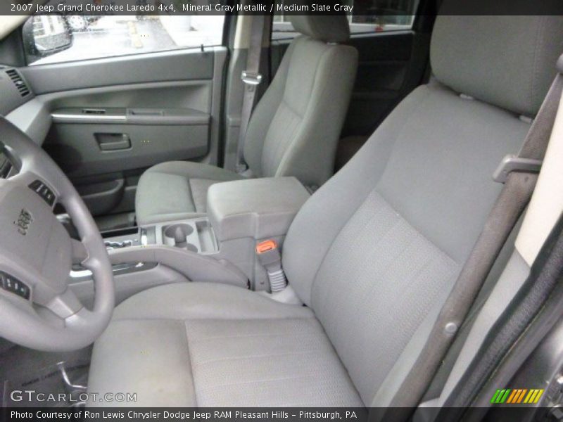 Mineral Gray Metallic / Medium Slate Gray 2007 Jeep Grand Cherokee Laredo 4x4