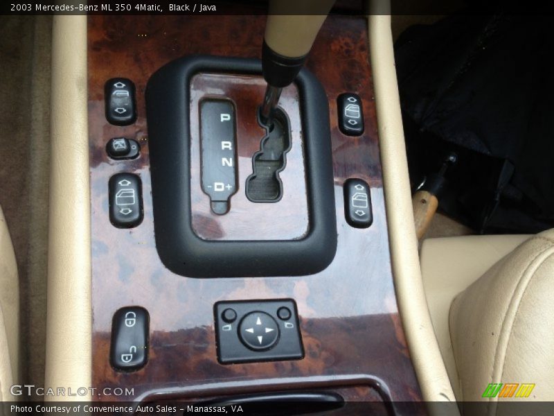 Black / Java 2003 Mercedes-Benz ML 350 4Matic