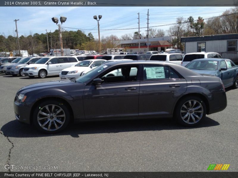 Granite Crystal Metallic / Black 2014 Chrysler 300 S