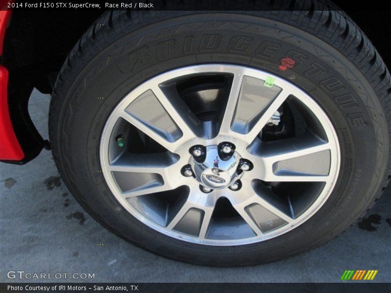 Race Red / Black 2014 Ford F150 STX SuperCrew