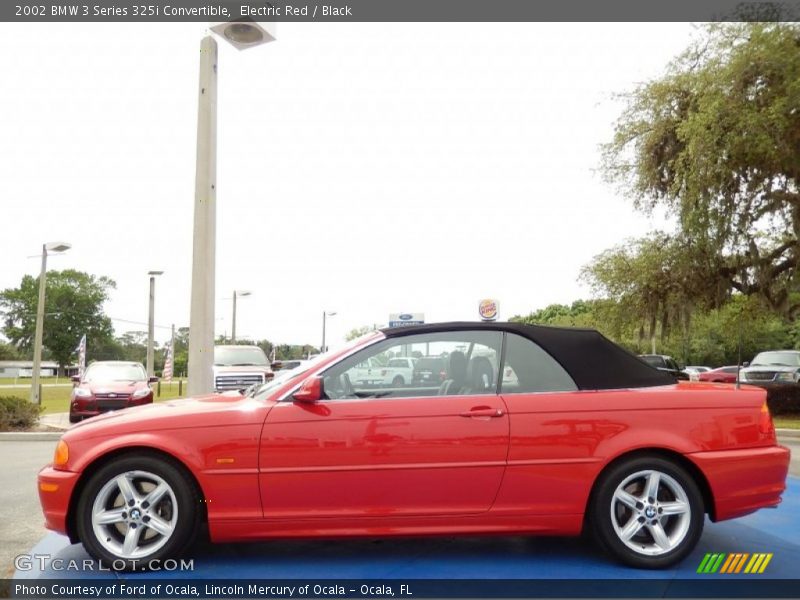  2002 3 Series 325i Convertible Electric Red