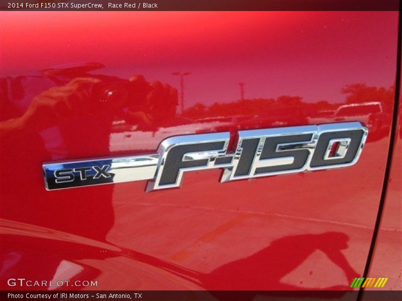 Race Red / Black 2014 Ford F150 STX SuperCrew