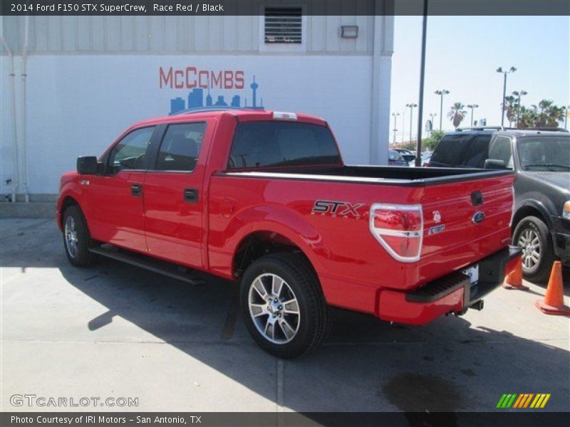 Race Red / Black 2014 Ford F150 STX SuperCrew