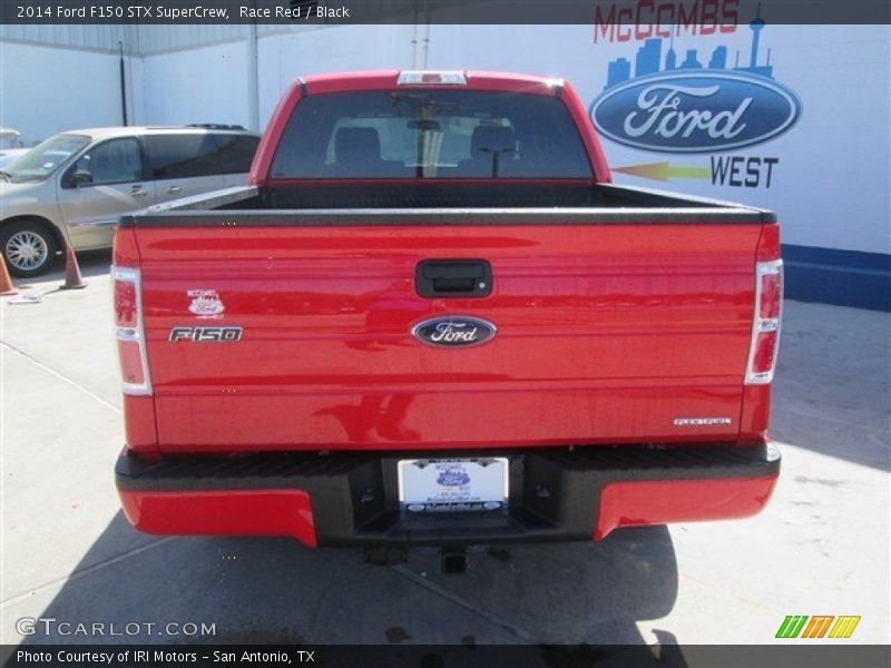 Race Red / Black 2014 Ford F150 STX SuperCrew