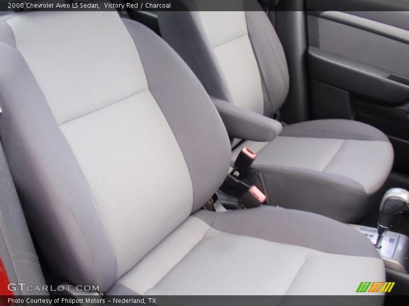 Victory Red / Charcoal 2008 Chevrolet Aveo LS Sedan