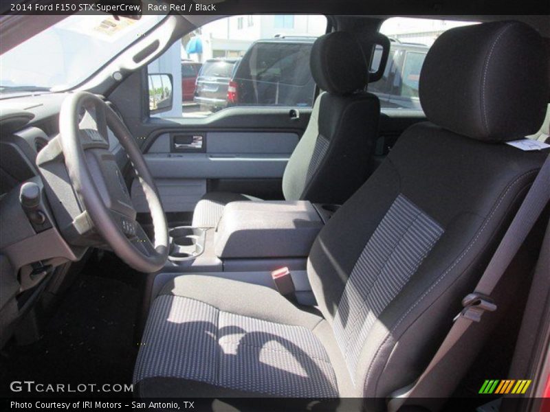 Race Red / Black 2014 Ford F150 STX SuperCrew