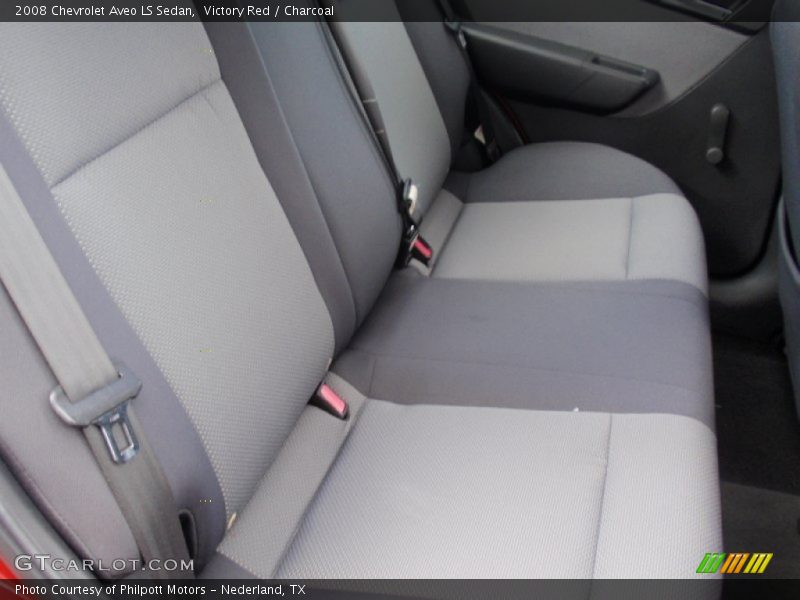 Victory Red / Charcoal 2008 Chevrolet Aveo LS Sedan