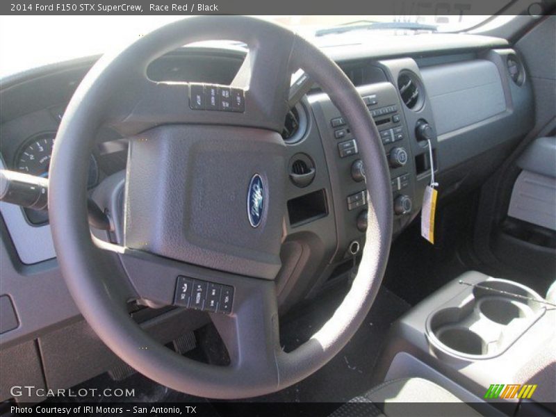 Race Red / Black 2014 Ford F150 STX SuperCrew