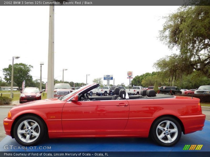  2002 3 Series 325i Convertible Electric Red