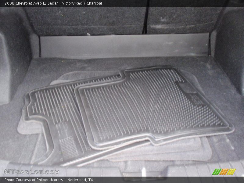 Victory Red / Charcoal 2008 Chevrolet Aveo LS Sedan