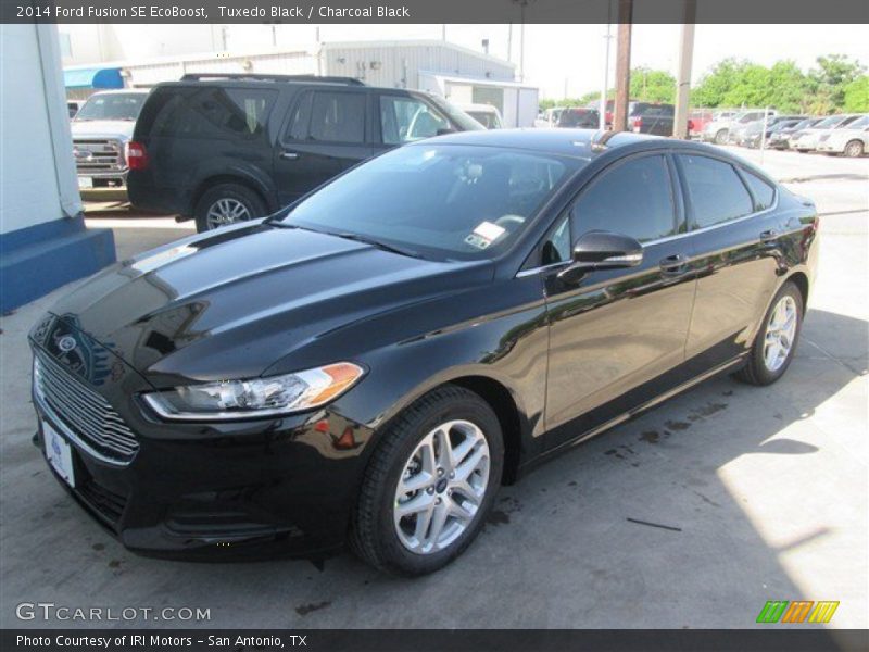 Tuxedo Black / Charcoal Black 2014 Ford Fusion SE EcoBoost