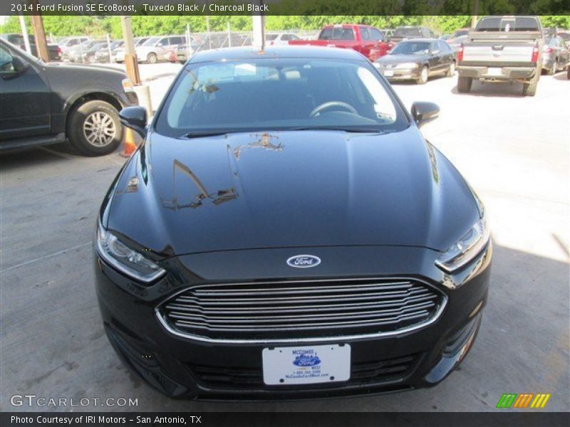 Tuxedo Black / Charcoal Black 2014 Ford Fusion SE EcoBoost