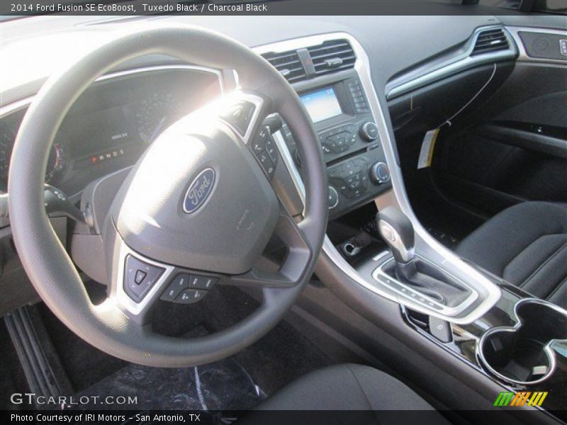 Tuxedo Black / Charcoal Black 2014 Ford Fusion SE EcoBoost