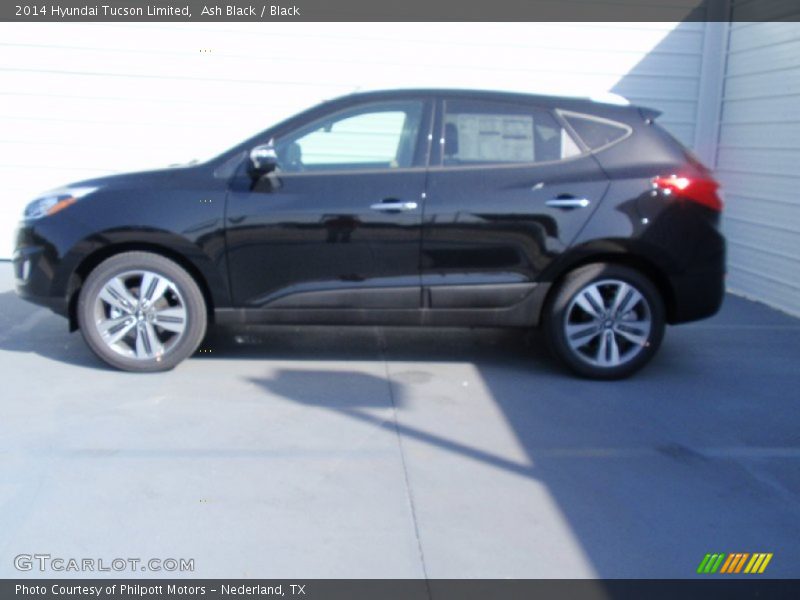 Ash Black / Black 2014 Hyundai Tucson Limited