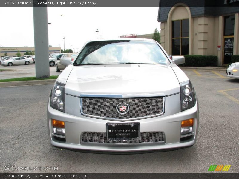 Light Platinum / Ebony 2006 Cadillac CTS -V Series