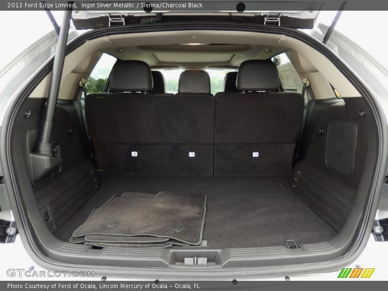 Ingot Silver Metallic / Sienna/Charcoal Black 2013 Ford Edge Limited