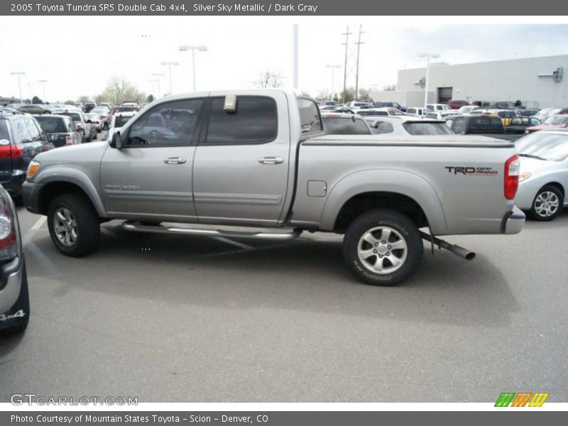 Silver Sky Metallic / Dark Gray 2005 Toyota Tundra SR5 Double Cab 4x4