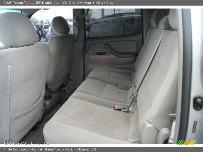 Silver Sky Metallic / Dark Gray 2005 Toyota Tundra SR5 Double Cab 4x4