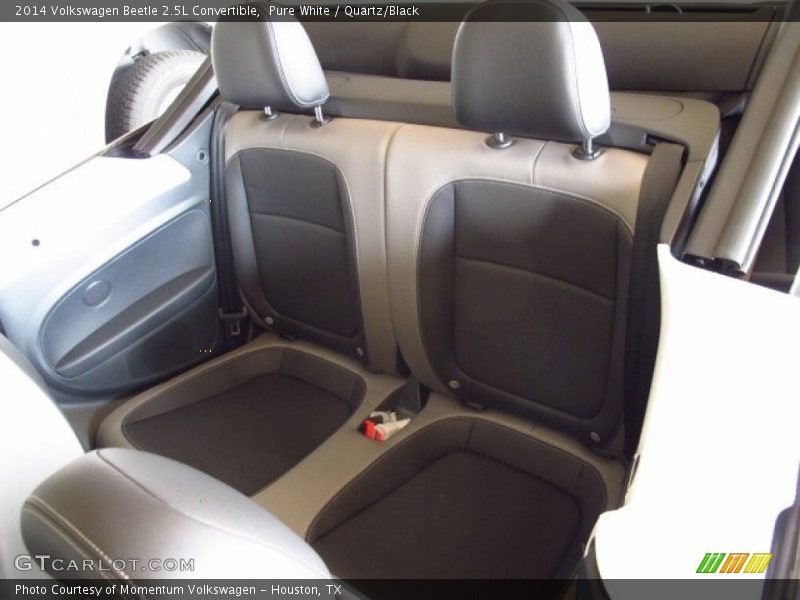 Pure White / Quartz/Black 2014 Volkswagen Beetle 2.5L Convertible