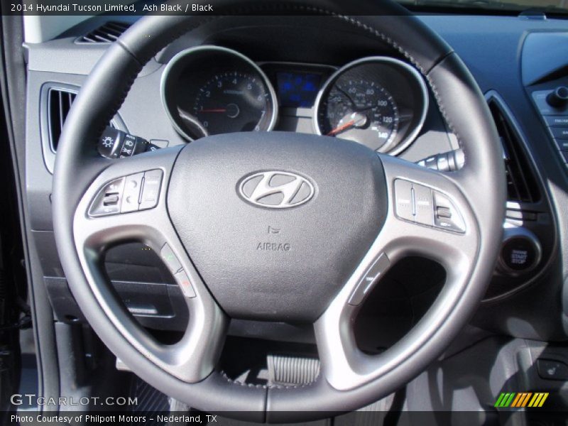 Ash Black / Black 2014 Hyundai Tucson Limited