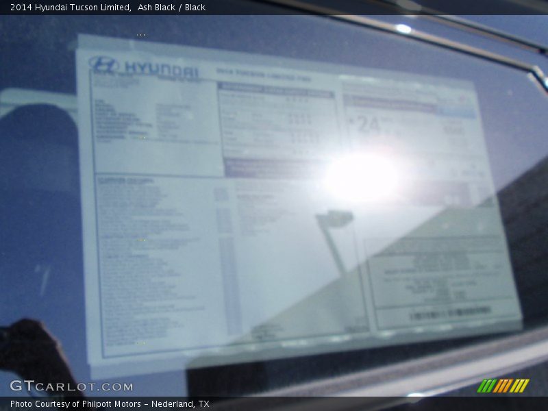 Ash Black / Black 2014 Hyundai Tucson Limited