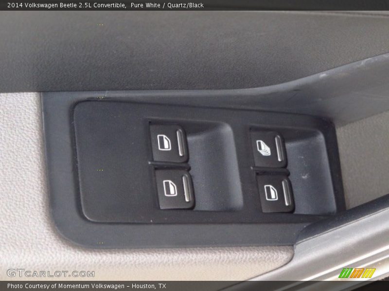 Pure White / Quartz/Black 2014 Volkswagen Beetle 2.5L Convertible