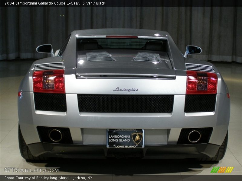 Silver / Black 2004 Lamborghini Gallardo Coupe E-Gear