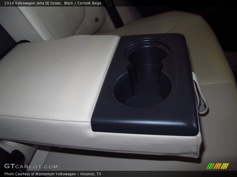 Black / Cornsilk Beige 2014 Volkswagen Jetta SE Sedan