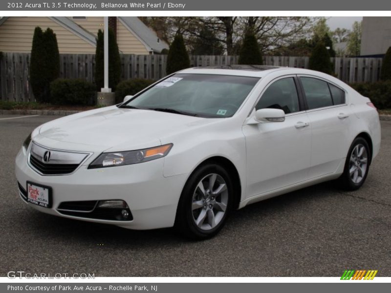 Bellanova White Pearl / Ebony 2012 Acura TL 3.5 Technology