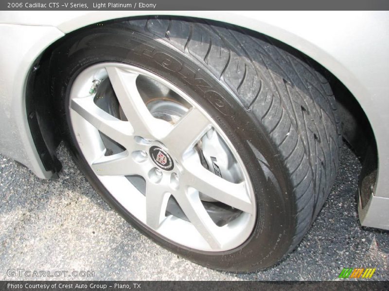 Light Platinum / Ebony 2006 Cadillac CTS -V Series