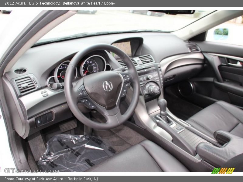 Bellanova White Pearl / Ebony 2012 Acura TL 3.5 Technology