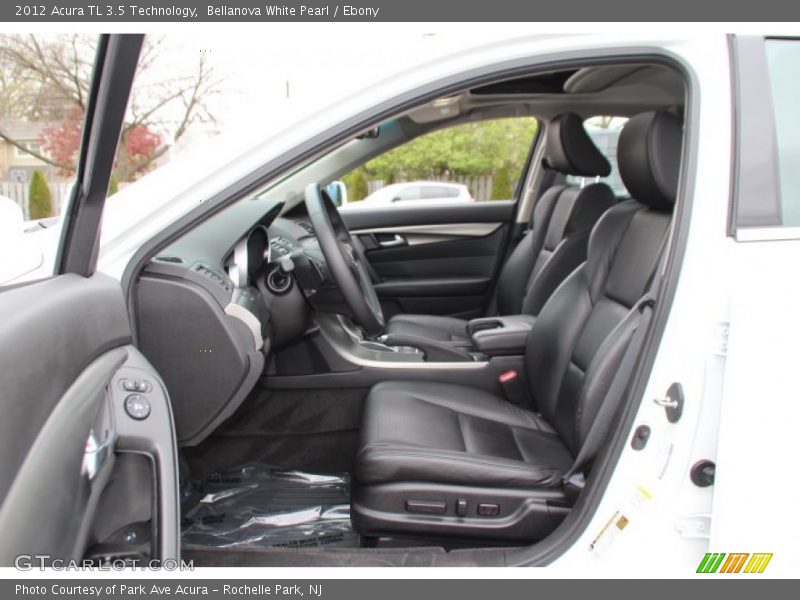 Bellanova White Pearl / Ebony 2012 Acura TL 3.5 Technology