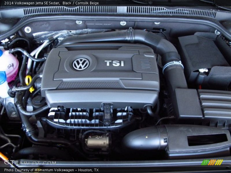 Black / Cornsilk Beige 2014 Volkswagen Jetta SE Sedan