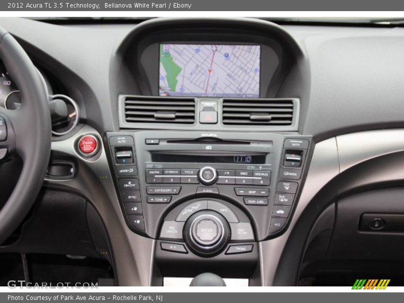Bellanova White Pearl / Ebony 2012 Acura TL 3.5 Technology
