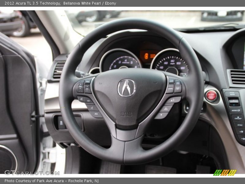 Bellanova White Pearl / Ebony 2012 Acura TL 3.5 Technology