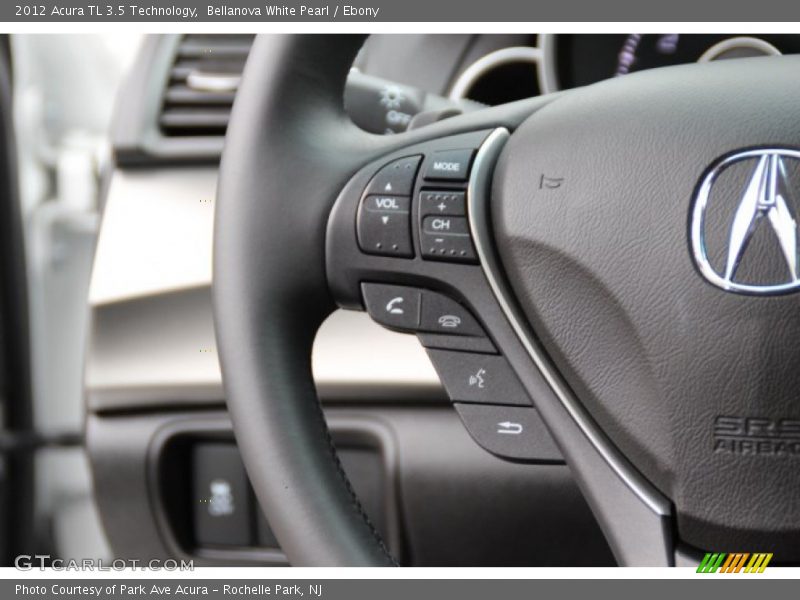 Bellanova White Pearl / Ebony 2012 Acura TL 3.5 Technology