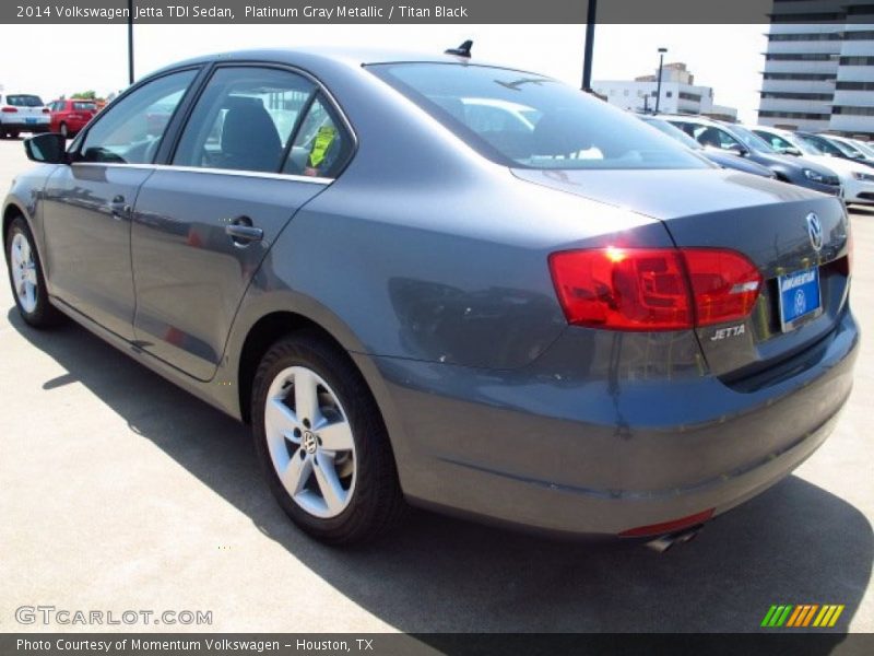 Platinum Gray Metallic / Titan Black 2014 Volkswagen Jetta TDI Sedan