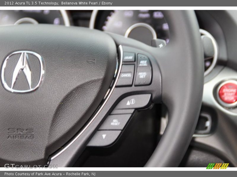 Bellanova White Pearl / Ebony 2012 Acura TL 3.5 Technology