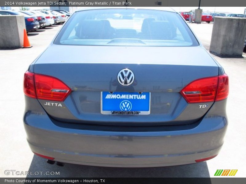 Platinum Gray Metallic / Titan Black 2014 Volkswagen Jetta TDI Sedan