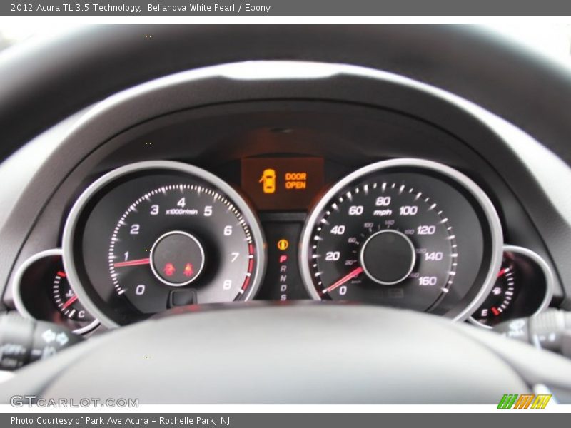 Bellanova White Pearl / Ebony 2012 Acura TL 3.5 Technology